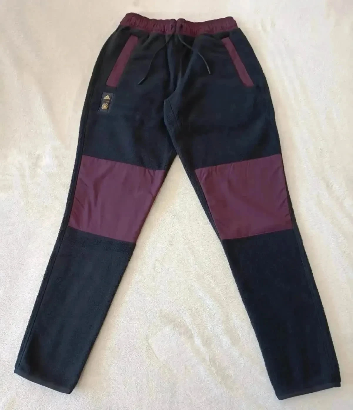 adidas DFB Germany black/purple pants - NEW - Size S – photo 2